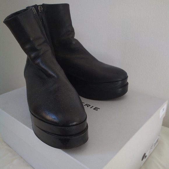 Loop Platform Ankle Boots - Picture 2 of 8